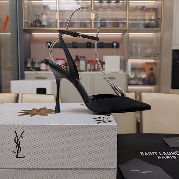 YSL Crystal Embellished Heels for Glam Moments - Picture 5 of 8